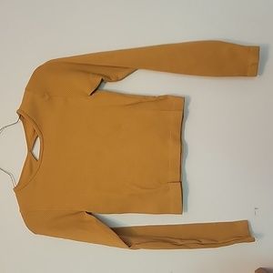 Orange Aura long sleeve shirt